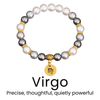 Zodiac Bracelet with Shell Beads - Sphere Standouts