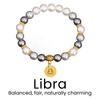 Zodiac Bracelet with Shell Beads - Sphere Standouts