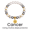 Zodiac Bracelet with Shell Beads - Sphere Standouts