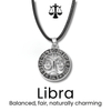 Zodiac Necklace for All Signs - Sphere Standouts