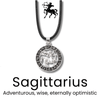 Zodiac Necklace for All Signs - Sphere Standouts