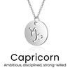 Zodiac Sign Laser Cut Pendant - Sphere Standouts
