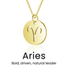Zodiac Sign Laser Cut Pendant - Sphere Standouts