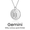 Zodiac Sign Laser Cut Pendant - Sphere Standouts