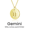 Zodiac Sign Laser Cut Pendant - Sphere Standouts